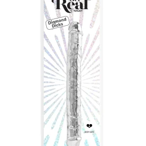 Clear Double Dong TPE 34.5 cm