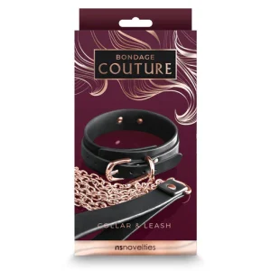 Bondage Couture Collar & Leash