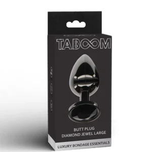 Butt Plug With Diamond Jewel L
