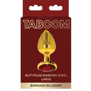 Butt Plug With Diamond Jewel L